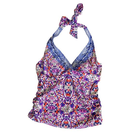 Athleta Ipanema Tara Halter Tankini Top 32 B/C - Picture 1 of 7